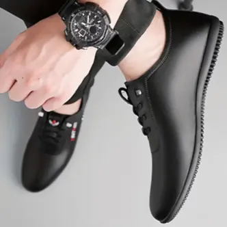 Zapatos de Vestir con Cordones y Franja Lateral — imagen 4
