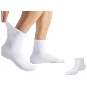 Calcetines casuales para adultos (medias blancas) miniatura 1