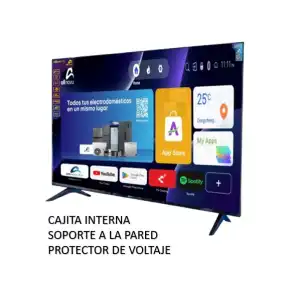TV  43″ ALL NOVU SMART TV CON CAJITA INTERNA miniatura 1