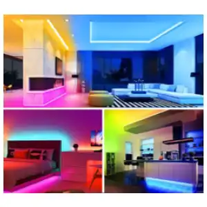 Tira de Luces LED RGB  5M/16FT miniatura 6