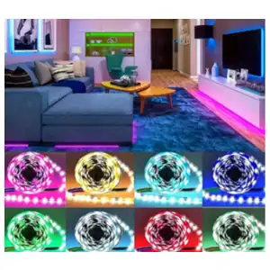Tiras de luces LED inteligentes de 60M 200 FT miniatura 2